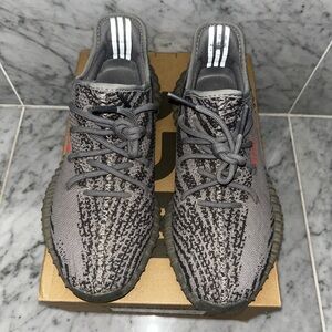 Adidas Yeezy Boost 350 V2 Gray Sneakers Size 8